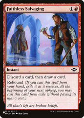 Recuperação Descrente / Faithless Salvaging - Magic: The Gathering - MoxLand