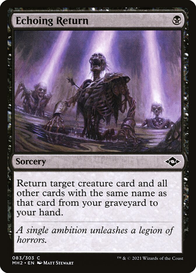 Retorno Ecoante / Echoing Return - Magic: The Gathering - MoxLand