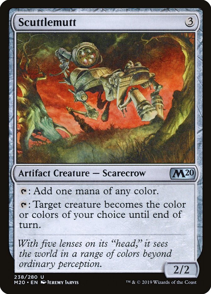 Corredor Bufão / Scuttlemutt - Magic: The Gathering - MoxLand
