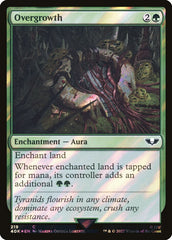 Vegetação Exuberante / Overgrowth - Magic: The Gathering - MoxLand