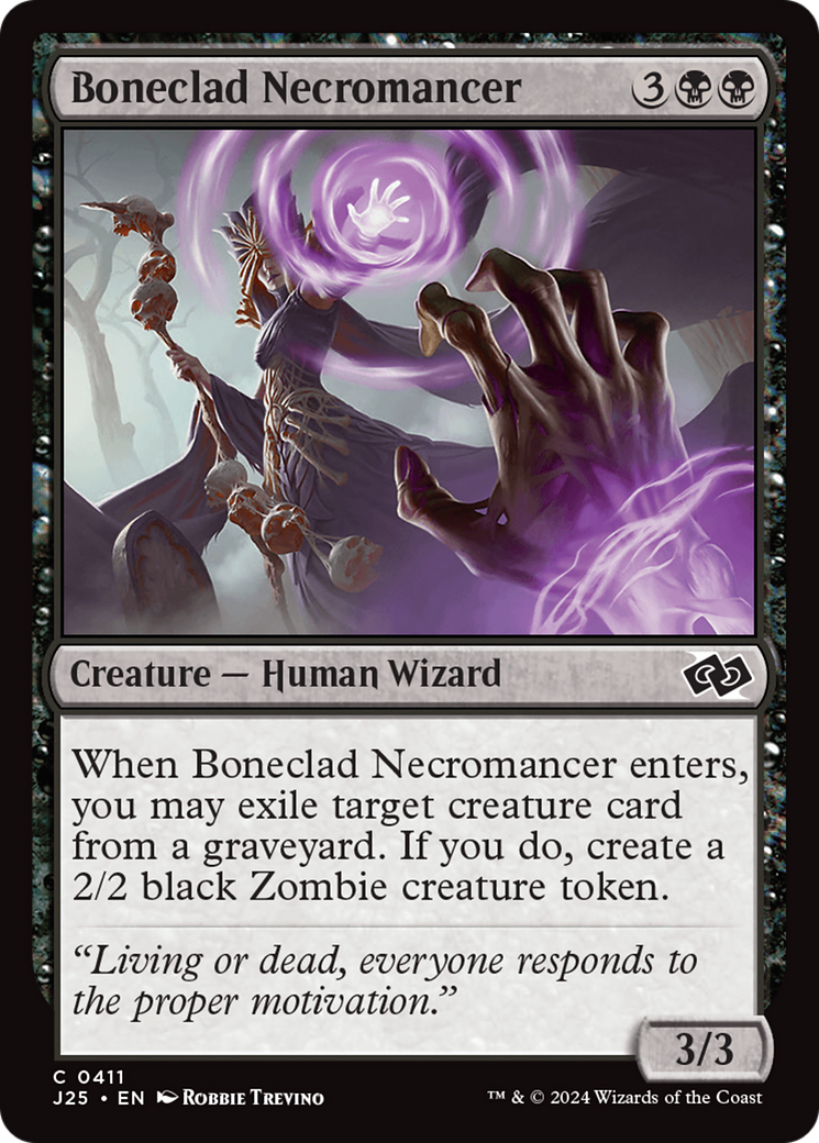 Necromante da Veste Óssea / Boneclad Necromancer - Magic: The Gathering - MoxLand