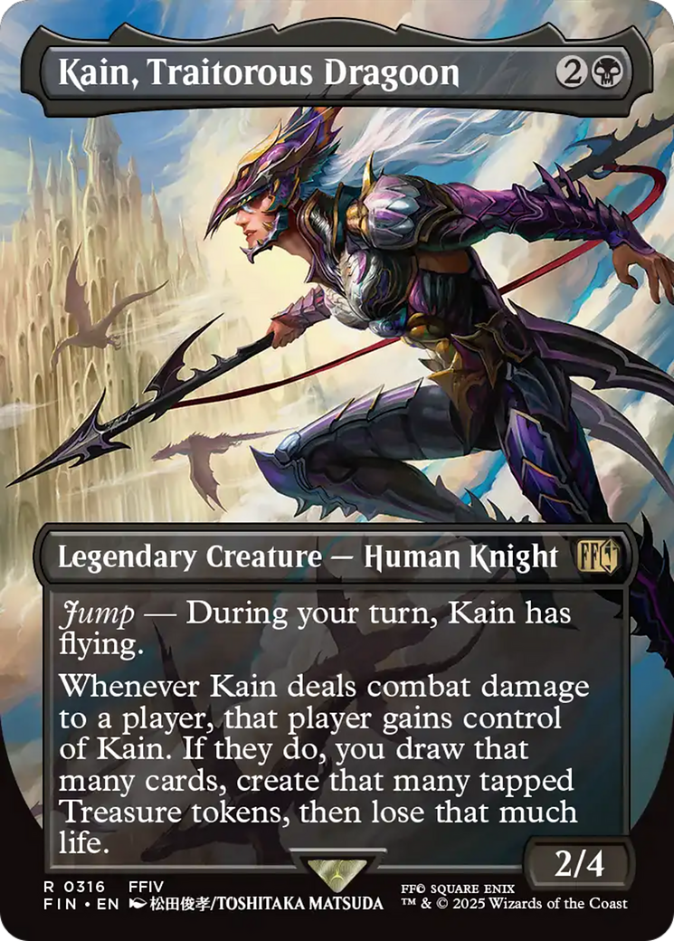 Kain, Cavaleiro-dragão Traidor / Kain, Traitorous Dragoon - Magic: The Gathering - MoxLand