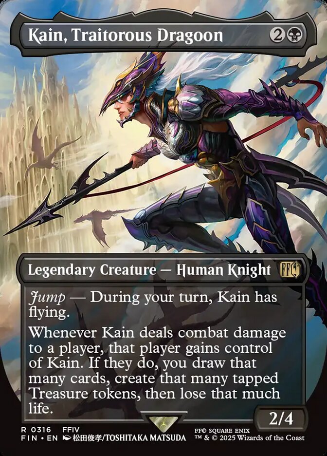 Kain, Cavaleiro-dragão Traidor / Kain, Traitorous Dragoon - Magic: The Gathering - MoxLand