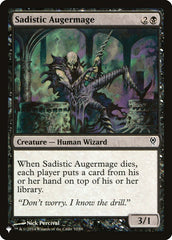Mago da Verruma Sádico / Sadistic Augermage - Magic: The Gathering - MoxLand