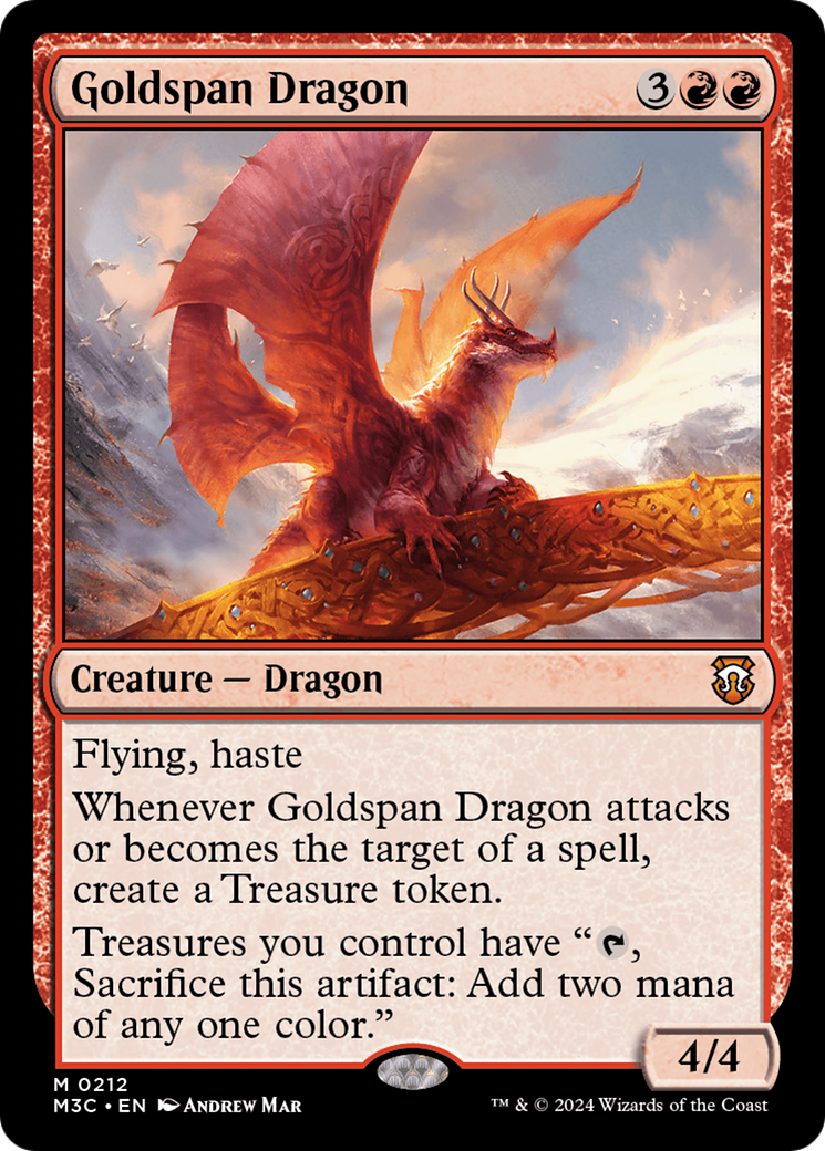 Dragão da Ponte Dourada / Goldspan Dragon - Magic: The Gathering - MoxLand
