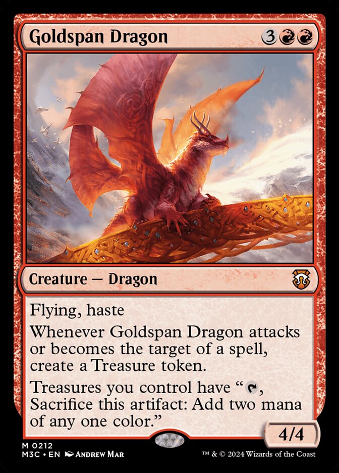 Dragão da Ponte Dourada / Goldspan Dragon - Magic: The Gathering - MoxLand