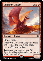 Dragão da Ponte Dourada / Goldspan Dragon - Magic: The Gathering - MoxLand