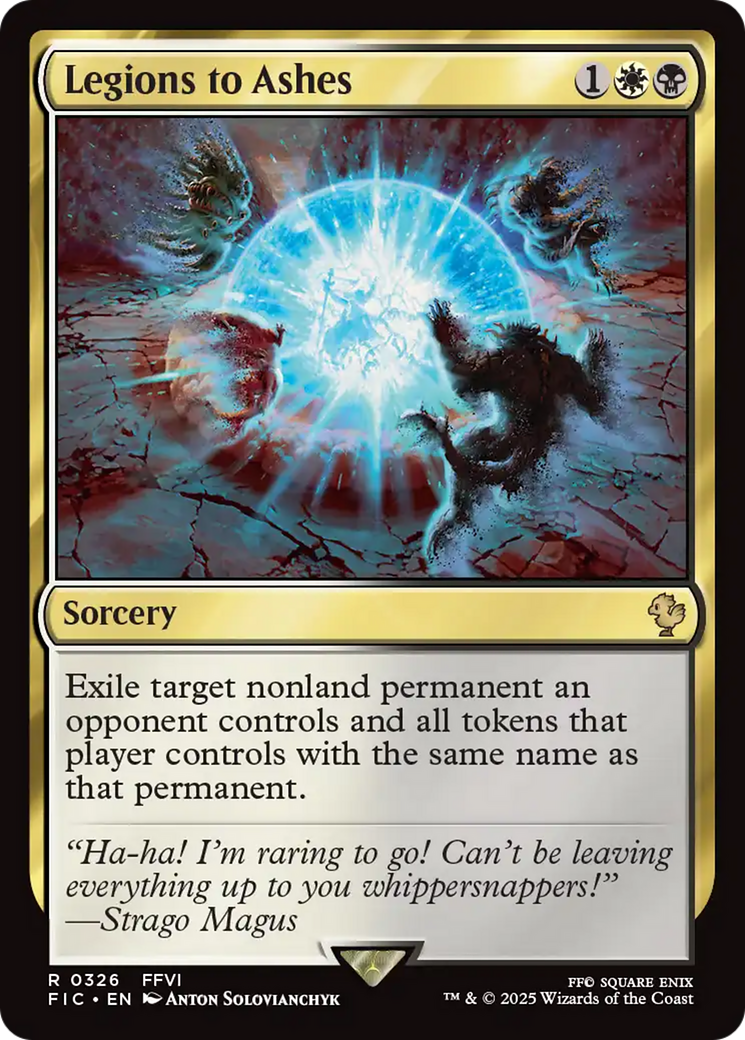 De Legiões a Cinzas / Legions to Ashes - Magic: The Gathering - MoxLand