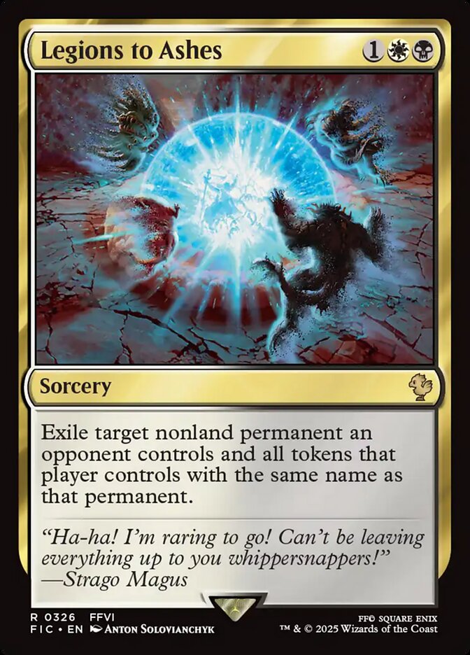 De Legiões a Cinzas / Legions to Ashes - Magic: The Gathering - MoxLand