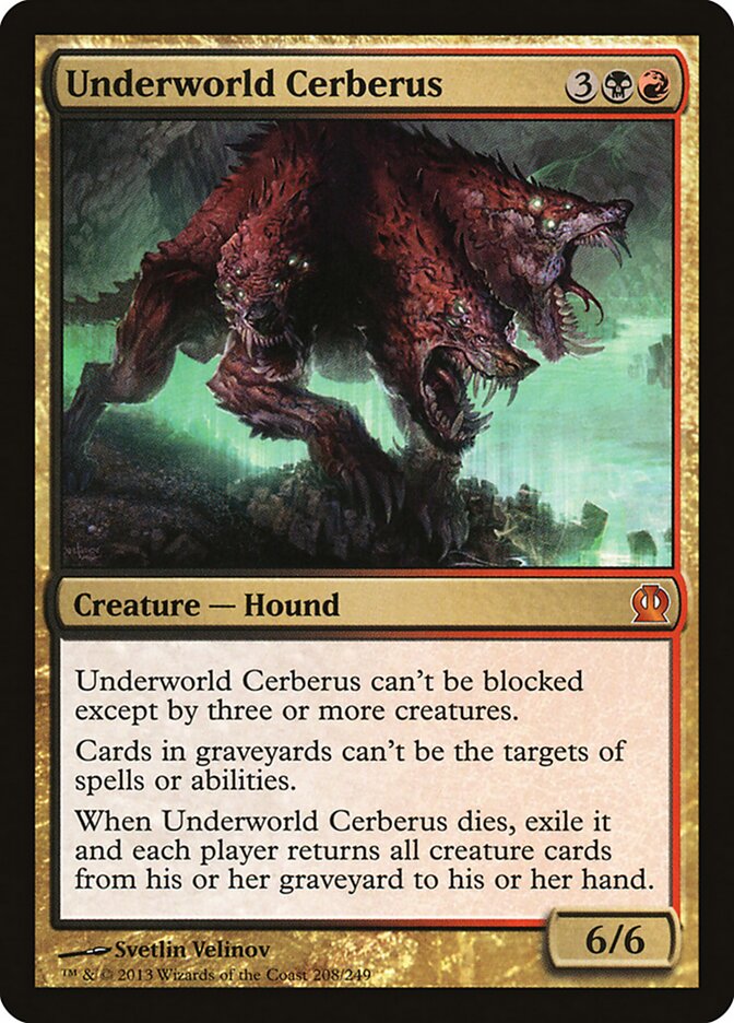 Cérbero do Submundo / Underworld Cerberus - Magic: The Gathering - MoxLand