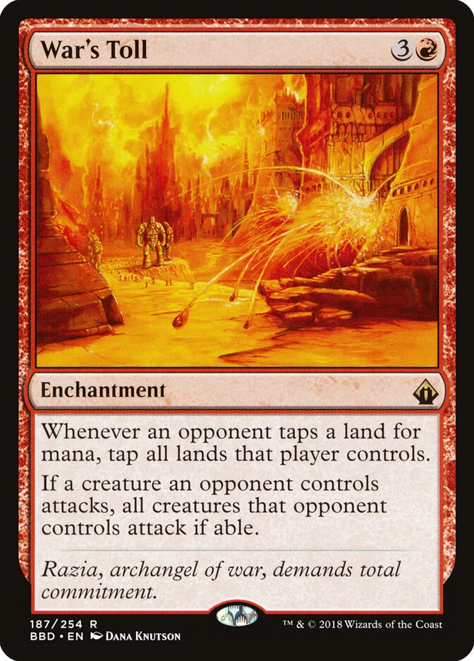 Preço da Guerra / War's Toll - Magic: The Gathering - MoxLand