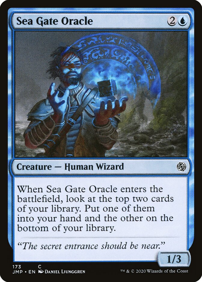 Oráculo do Portão Marinho / Sea Gate Oracle - Magic: The Gathering - MoxLand