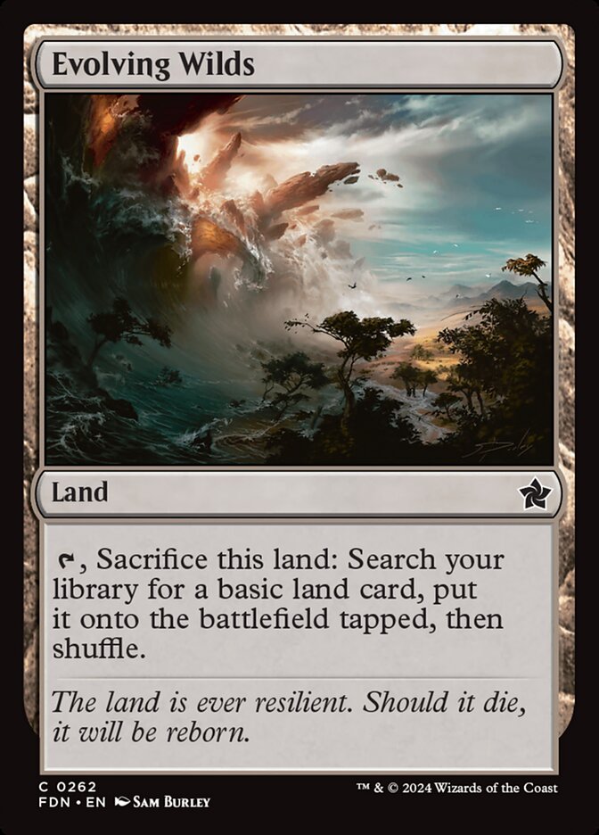 Terras em Desenvolvimento / Evolving Wilds - Magic: The Gathering - MoxLand