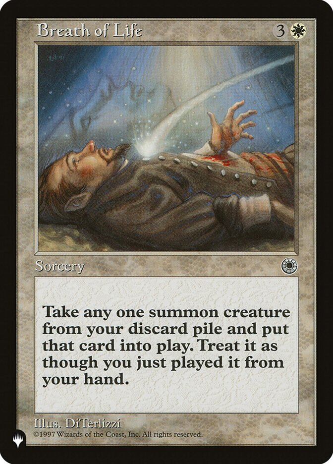 Sopro de Vida / Breath of Life - Magic: The Gathering - MoxLand