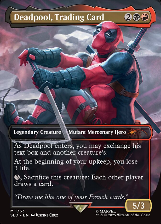 Deadpool, Trading Card - Magic: The Gathering - MoxLand