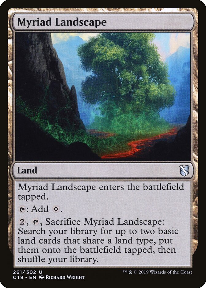 Paisagem Infinita / Myriad Landscape - Magic: The Gathering - MoxLand