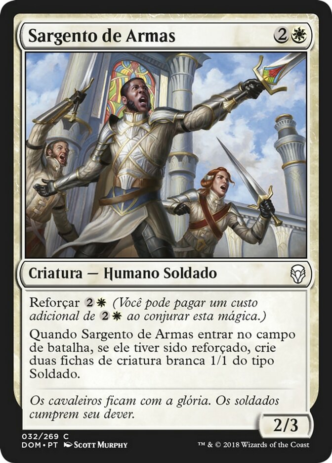 Sargento de Armas / Sergeant-at-Arms - Magic: The Gathering - MoxLand