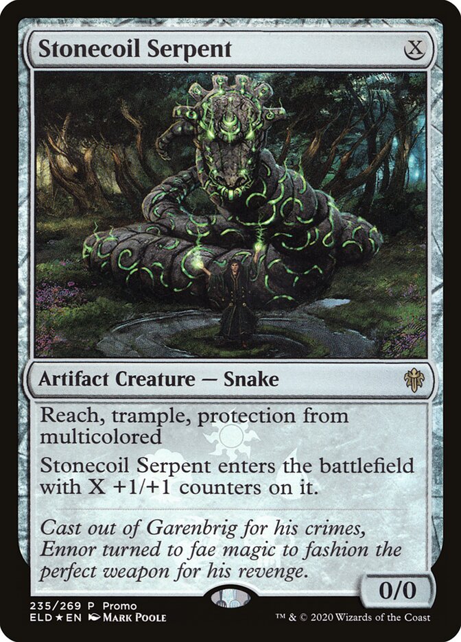 Serpente Litoespiral / Stonecoil Serpent - Magic: The Gathering - MoxLand