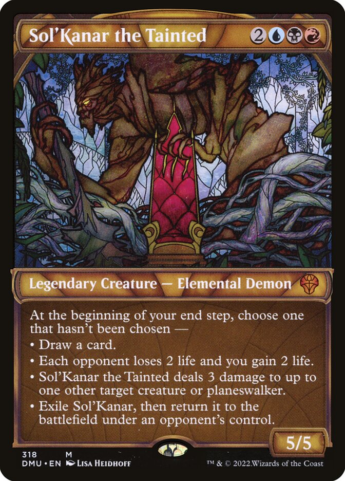 Sol'kanar, o Maculado / Sol'Kanar the Tainted - Magic: The Gathering - MoxLand