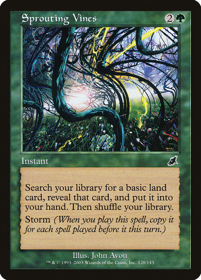 Vinhas em Germinação / Sprouting Vines - Magic: The Gathering - MoxLand