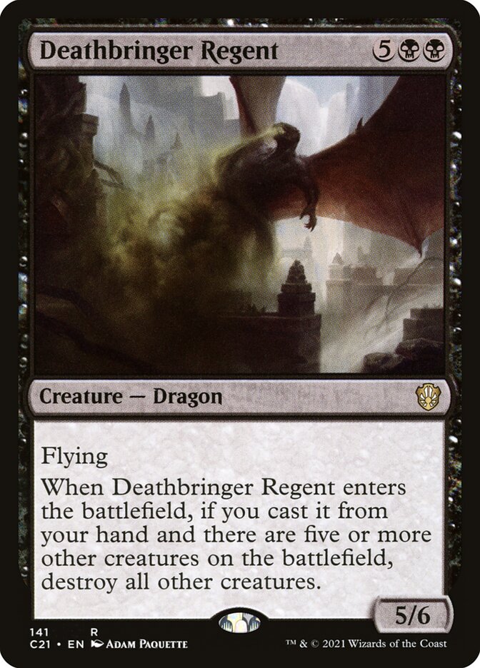 Regente da Morte Iminente / Deathbringer Regent - Magic: The Gathering - MoxLand