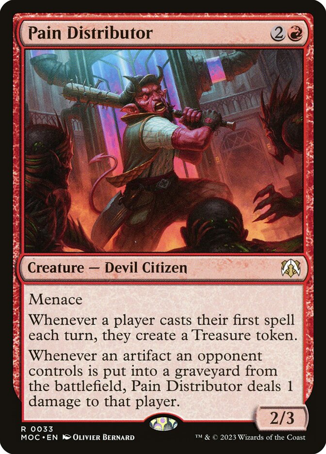 Distribuidor de Dor / Pain Distributor - Magic: The Gathering - MoxLand