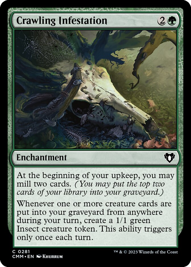 Infestação Rastejante / Crawling Infestation - Magic: The Gathering - MoxLand