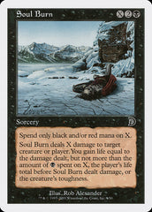 Queimadura da Alma / Soul Burn - Magic: The Gathering - MoxLand