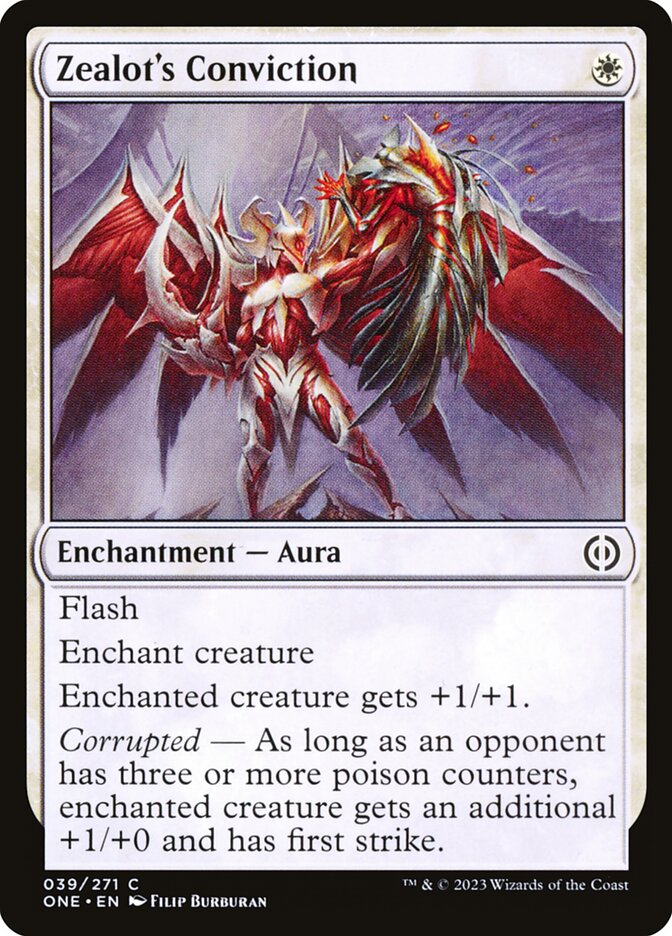 Convicção de Zelote / Zealot's Conviction - Magic: The Gathering - MoxLand