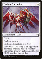 Convicção de Zelote / Zealot's Conviction - Magic: The Gathering - MoxLand