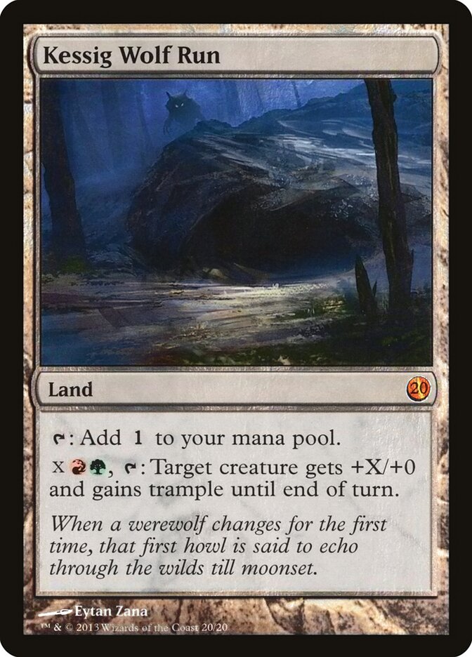 Toca do Lobo de Kessig / Kessig Wolf Run - Magic: The Gathering - MoxLand