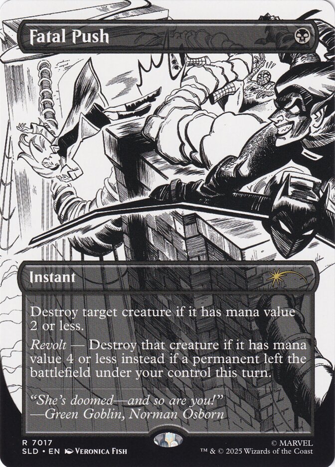 Empurrão Fatal / Fatal Push - Magic: The Gathering - MoxLand