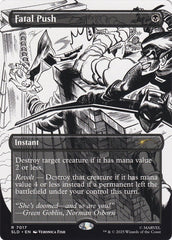 Empurrão Fatal / Fatal Push - Magic: The Gathering - MoxLand