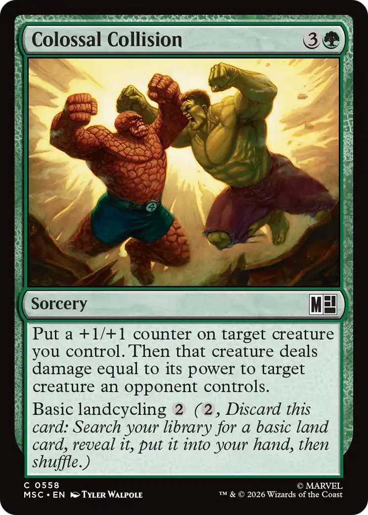 Colossal Collision - Magic: The Gathering - MoxLand