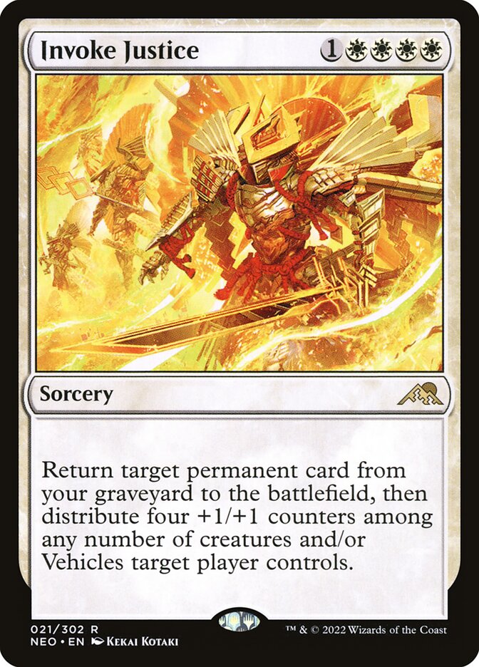 Invocar a Justiça / Invoke Justice - Magic: The Gathering - MoxLand