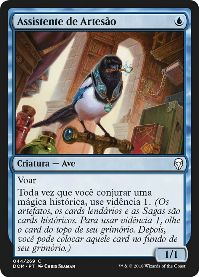 Assistente de Artesão / Artificer's Assistant - Magic: The Gathering - MoxLand