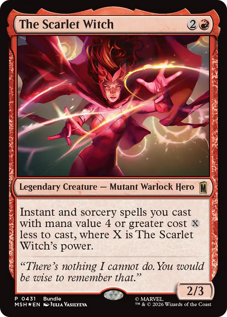 The Scarlet Witch - Magic: The Gathering - MoxLand
