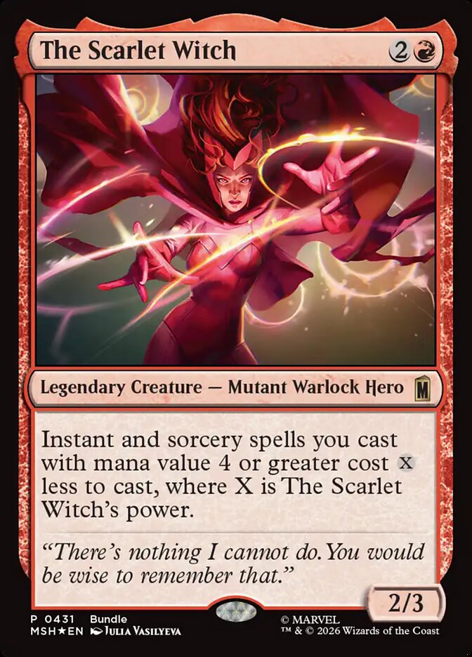 The Scarlet Witch - Magic: The Gathering - MoxLand