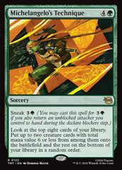 Michelangelo's Technique - Magic: The Gathering - MoxLand