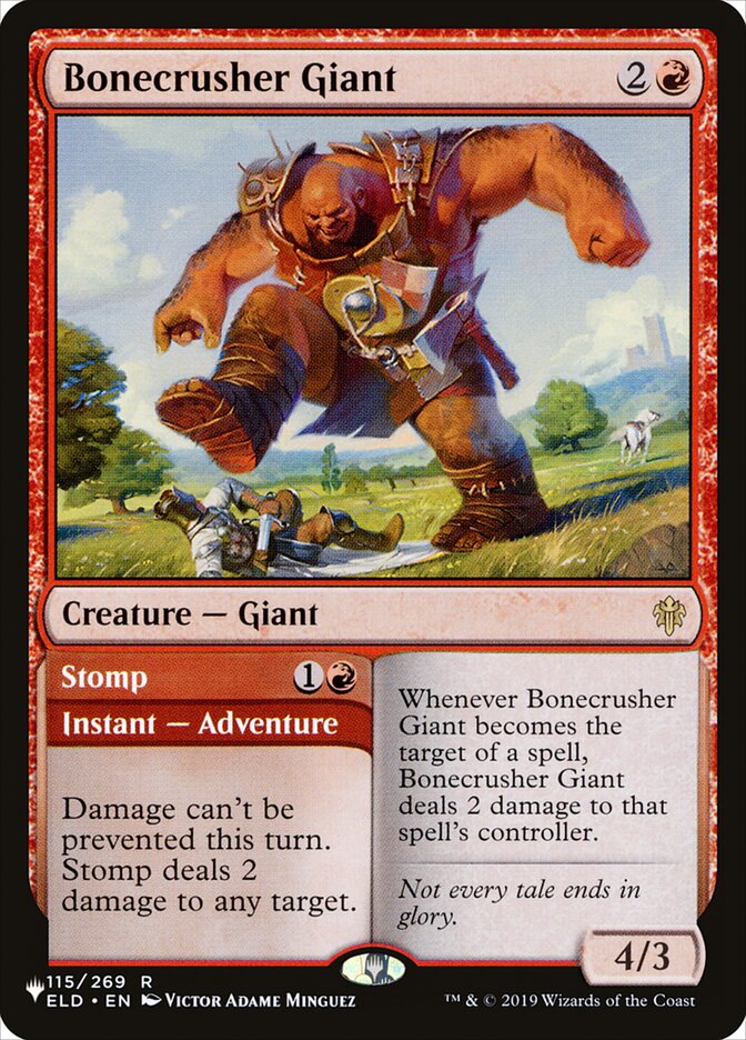 Bonecrusher Giant / Stomp - Magic: The Gathering - MoxLand