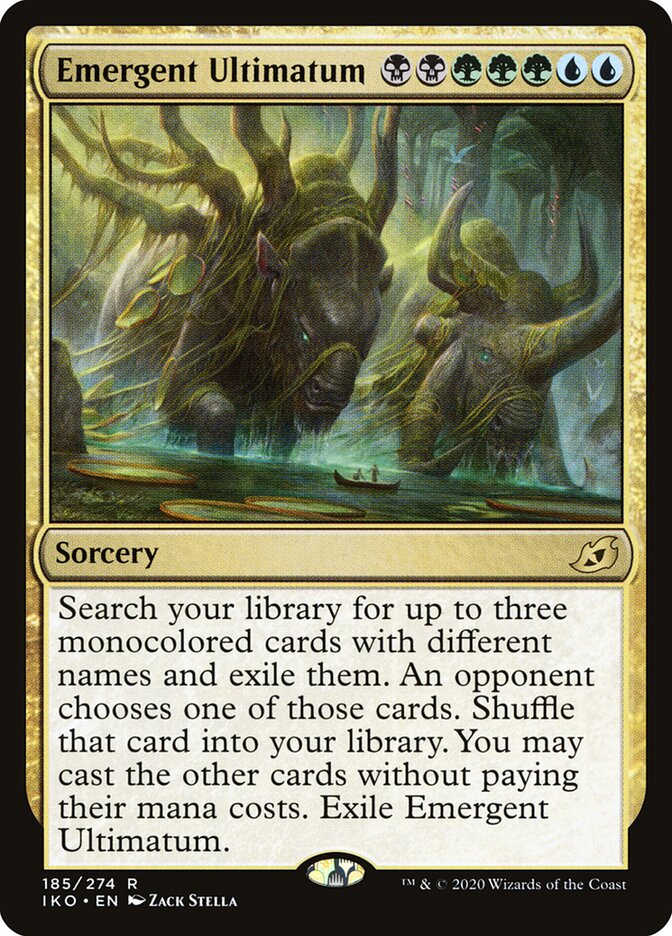 Ultimato Emergente / Emergent Ultimatum - Magic: The Gathering - MoxLand