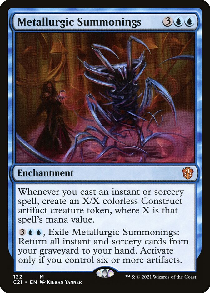 Invocações Metalúrgicas / Metallurgic Summonings - Magic: The Gathering - MoxLand