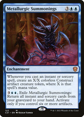 Invocações Metalúrgicas / Metallurgic Summonings - Magic: The Gathering - MoxLand