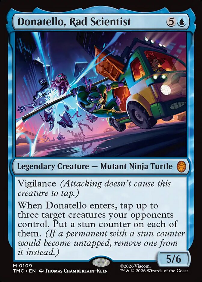 Donatello, Rad Scientist - Magic: The Gathering - MoxLand