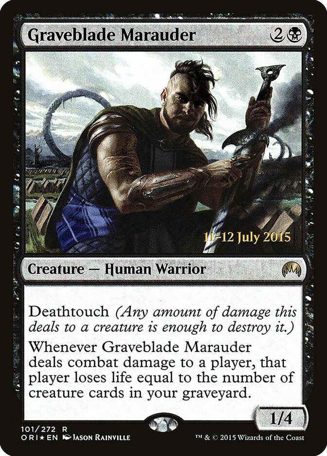 Saqueador da Lâmina Funesta / Graveblade Marauder - Magic: The Gathering - MoxLand