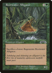 Aligátor de Rootwater / Rootwater Alligator - Magic: The Gathering - MoxLand