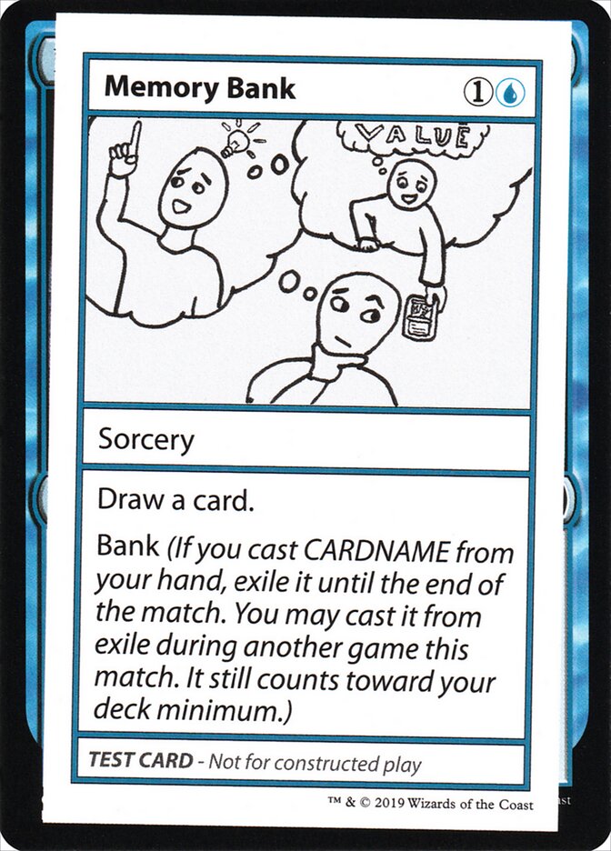 Memory Bank - Magic: The Gathering - MoxLand