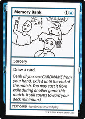 Memory Bank - Magic: The Gathering - MoxLand