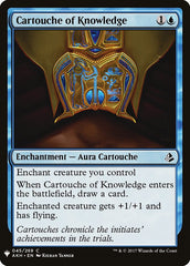 Cártula do Conhecimento / Cartouche of Knowledge - Magic: The Gathering - MoxLand