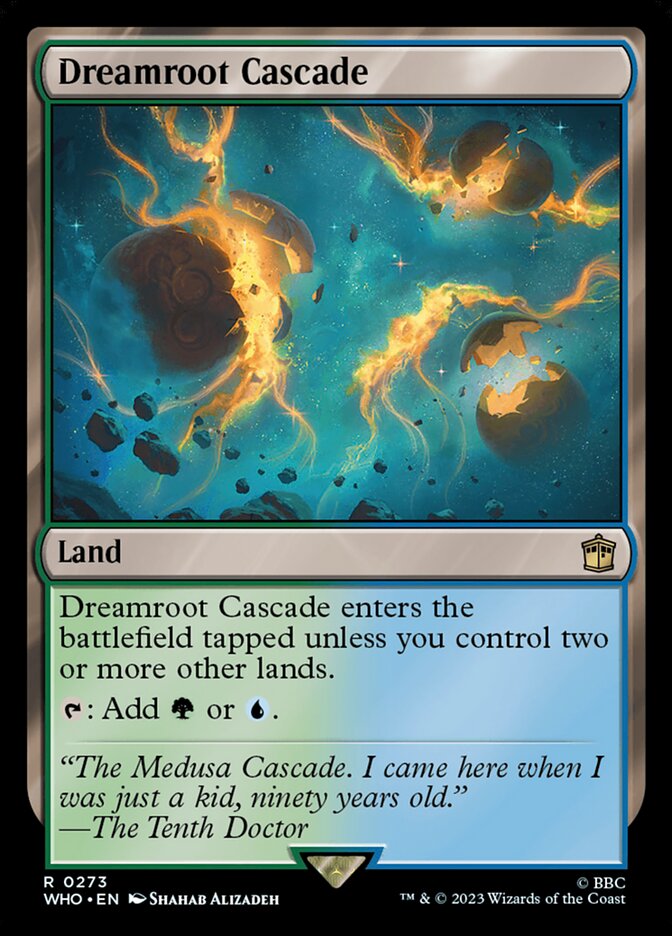 Cascata de Raiz-do-sonho / Dreamroot Cascade - Magic: The Gathering - MoxLand